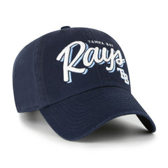 Tampa Bay Rays '47 Women's Ariana Clean Up Adjustable Hat | MLB Outlet