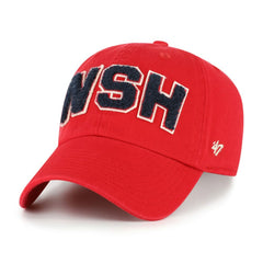 Washington Nationals '47 Women's Zoey Clean Up Adjustable Hat | MLB Near me