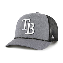 Tampa Bay Rays '47 Carbon Rope Trucker Adjustable Hat | MLB For sale