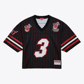 Dwyane Wade Miami Heat x DANNIJO Women's Cropped Football Fashion Jersey Online