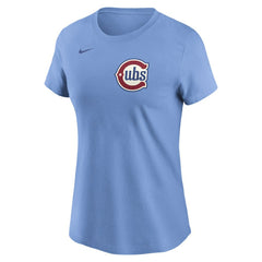 Dansby Swanson Chicago Cubs Nike Women's Cooperstown Collection Fuse Name & Number T-Shirt | MLB Near me