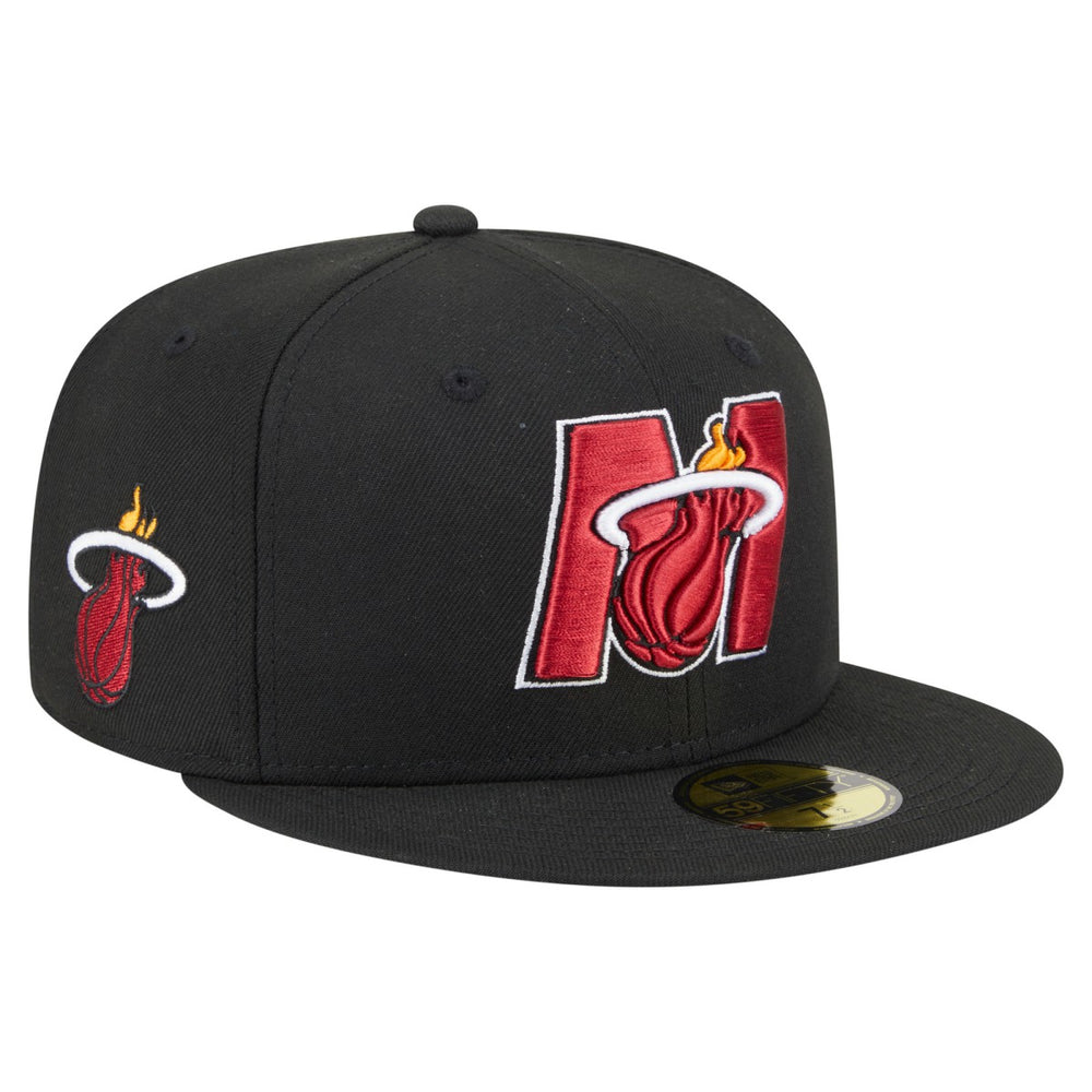 Miami Heat Deceptor 59FIFTY Fitted Hat For Sale