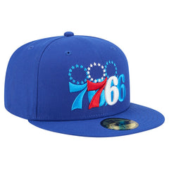 Philadelphia 76ers Tri-Hit 59Fifty Fitted Hat Outlet