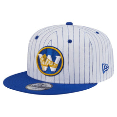 Golden State Warriors Deceptor Pinstripe 9FIFTY Snapback Hat sale Discount