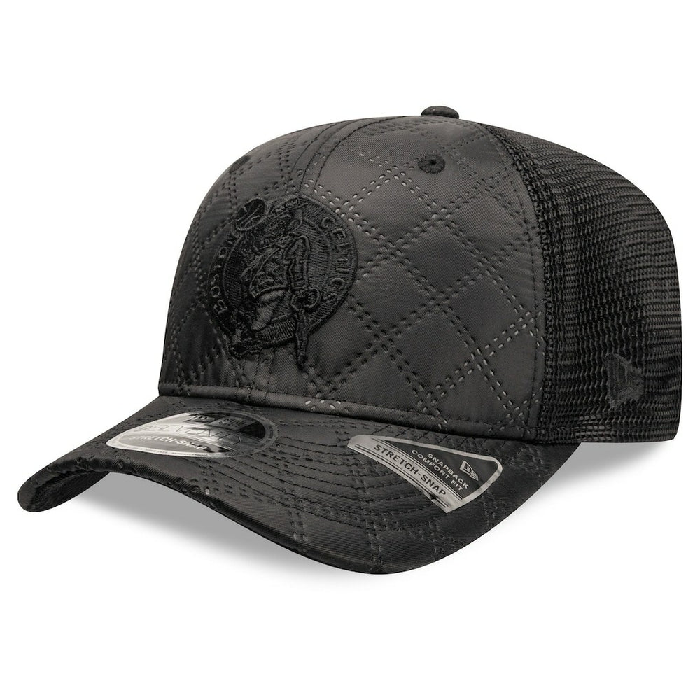 Boston Celtics Quilted 9SEVENTY Trucker Adjustable Hat For Sale
