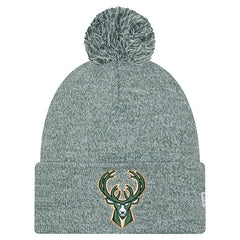 Milwaukee Bucks Marled Cuffed Knit Hat with Pom Online