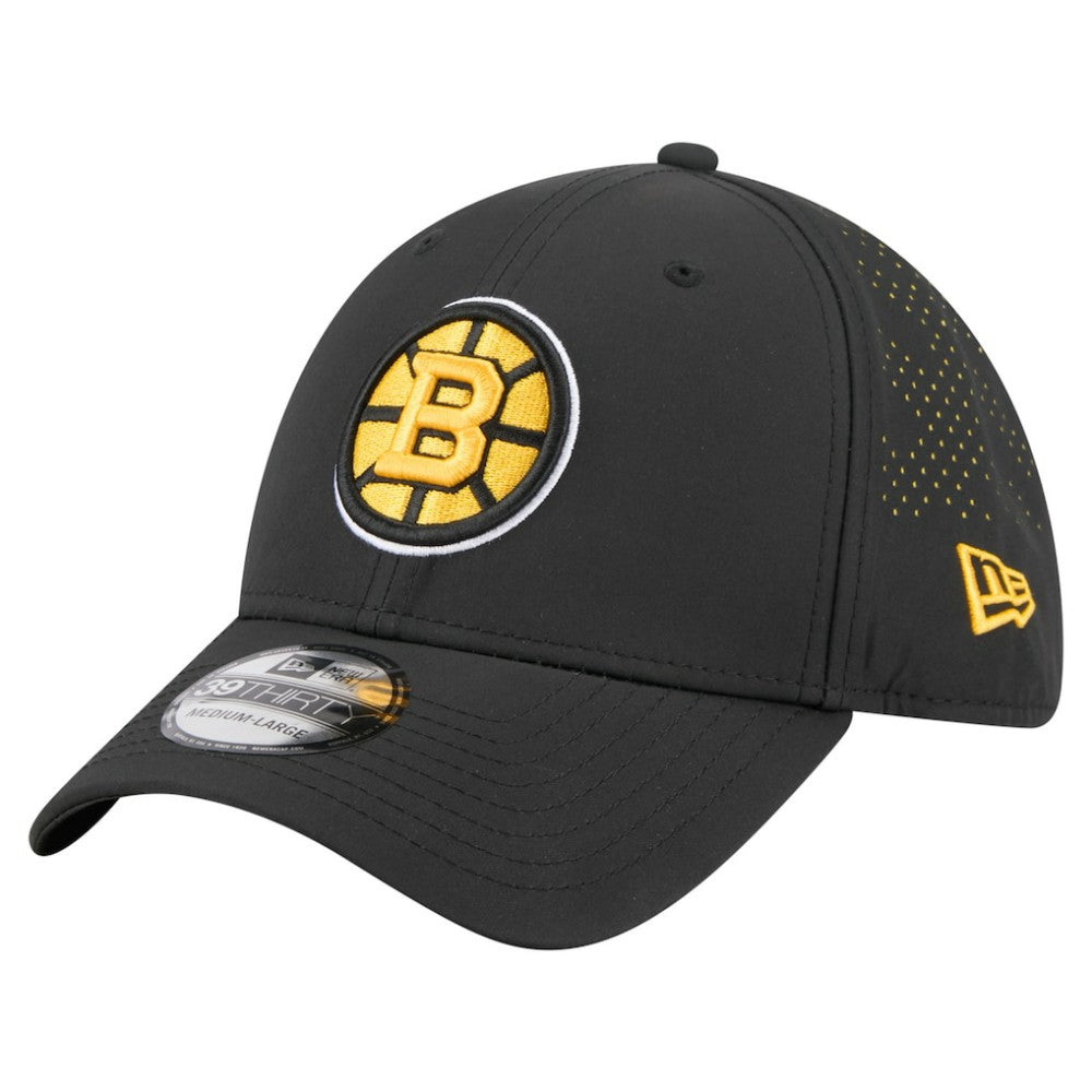 Boston Bruins New Era Night 39THIRTY Flex Hat Discount