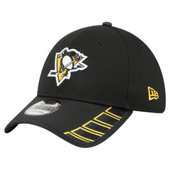 Pittsburgh Penguins New Era Visor Hit 39THIRTY Flex Hat On Sale