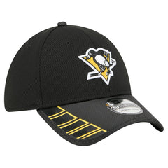 Pittsburgh Penguins New Era Visor Hit 39THIRTY Flex Hat On Sale