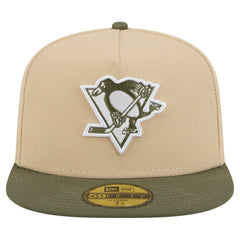 Pittsburgh Penguins New Era Color Pack Two-Tone 59FIFTY A-Frame Fitted Hat On Sale