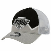 Los Angeles Kings New Era Hockey Sock 9FORTY A-Frame M-Crown Adjustable Trucker Hat Outlet