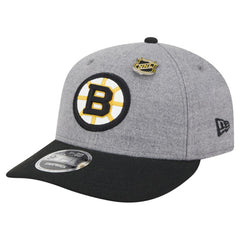 Boston Bruins New Era Wool Pin Low Profile 9FIFTY Snapback Hat Discount