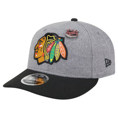 Chicago Blackhawks New Era Wool Pin Low Profile 9FIFTY Snapback Hat Online