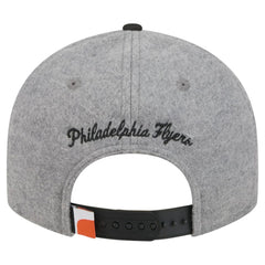 Philadelphia Flyers New Era Wool Pin Low Profile 9FIFTY Snapback Hat On Sale