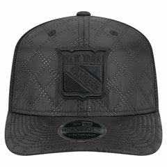 New York Rangers New Era Quilted Nylon 9SEVENTY Adjustable Trucker Hat For Sale