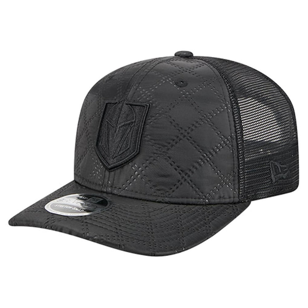 Vegas Golden Knights New Era Quilted Nylon 9SEVENTY Adjustable Trucker Hat Sale