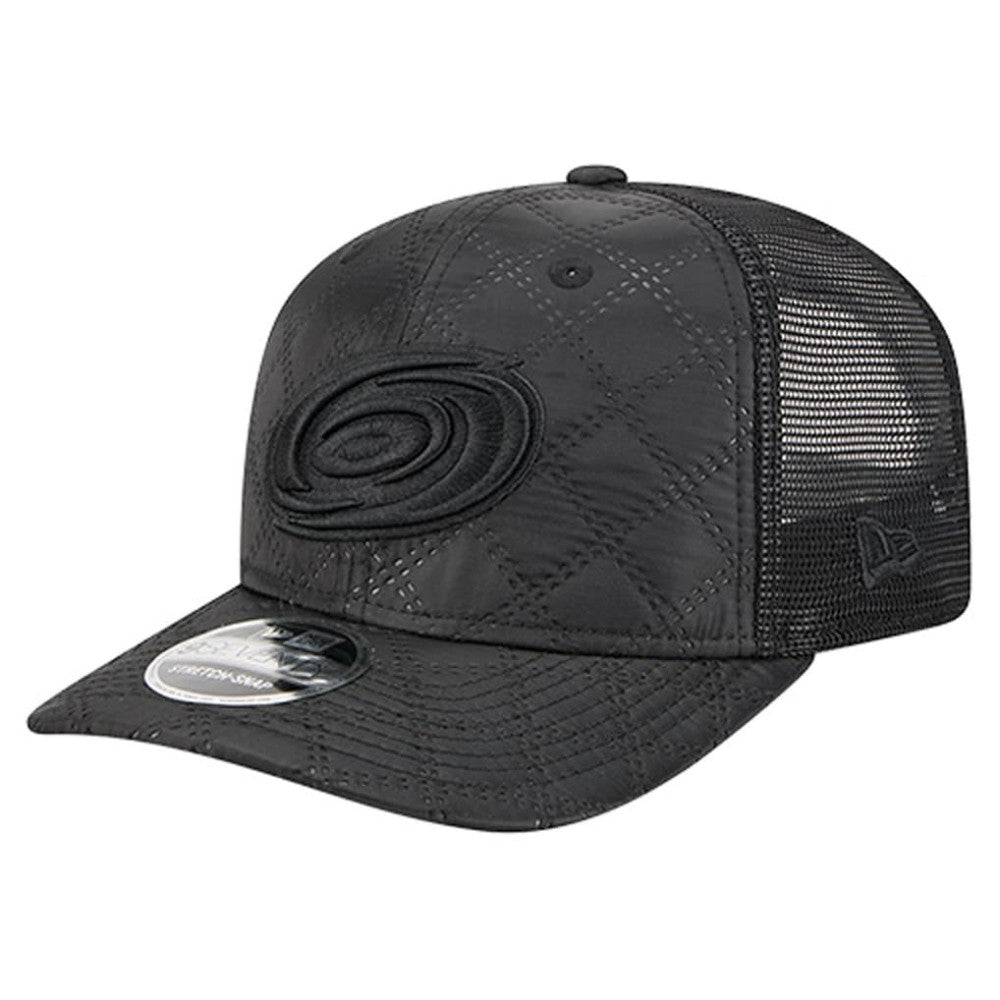 Carolina Hurricanes New Era Quilted Nylon 9SEVENTY Adjustable Trucker Hat On Sale