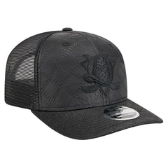 Anaheim Ducks New Era Quilted Nylon 9SEVENTY Adjustable Trucker Hat On Sale