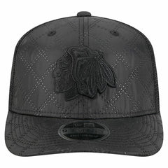 Chicago Blackhawks New Era Quilted Nylon 9SEVENTY Adjustable Trucker Hat Discount