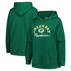 Green Bay Packers 47 brand '47 Women's Plus Size Whirlwind Naomi Hoodie