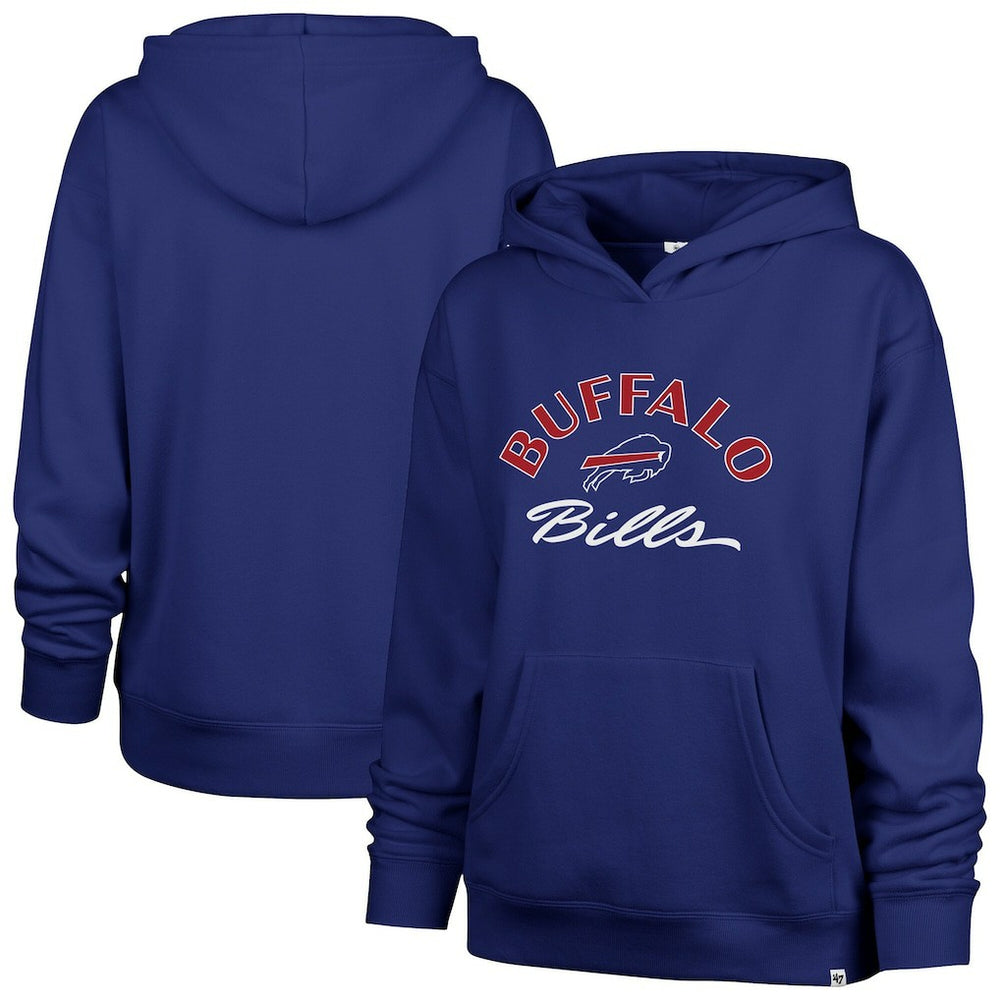 Buffalo Bills 47 brand '47 Women's Plus Size Whirlwind Naomi Hoodie
