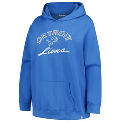 Detroit Lions 47 brand '47 Women's Plus Size Whirlwind Naomi Hoodie