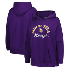 Minnesota Vikings 47 brand '47 Women's Plus Size Whirlwind Naomi Hoodie
