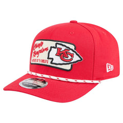 Kansas City Chiefs New Era Chant 9SEVENTY Stretch-Snap Hat