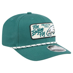 Philadelphia Eagles New Era Chant 9SEVENTY Stretch-Snap Hat