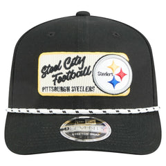 Pittsburgh Steelers New Era Chant 9SEVENTY Stretch-Snap Hat