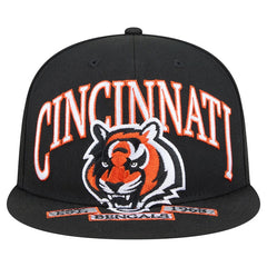 Cincinnati Bengals New Era Head Oversized 59FIFTY Fitted Hat