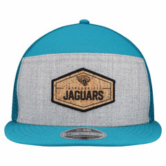 Jacksonville Jaguars New Era Cork Split Panel 9FIFTY Trucker Snapback Hat