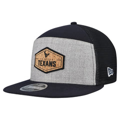Houston Texans New Era Cork Split Panel 9FIFTY Trucker Snapback Hat