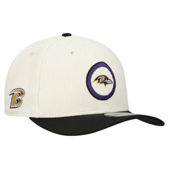Baltimore Ravens New Era Loyal Corduroy 9SEVENTY Adjustable Hat