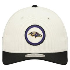 Baltimore Ravens New Era Loyal Corduroy 9SEVENTY Adjustable Hat