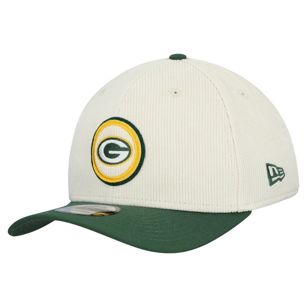 Green Bay Packers New Era Loyal Corduroy 9SEVENTY Adjustable Hat