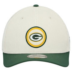 Green Bay Packers New Era Loyal Corduroy 9SEVENTY Adjustable Hat