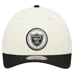 Las Vegas Raiders New Era Loyal Corduroy 9SEVENTY Adjustable Hat
