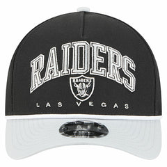 Las Vegas Raiders New Era Arch COOLERA 9FORTY A-Frame M-Crown Adjustable Hat