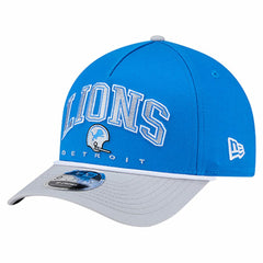 Detroit Lions New Era Throwback Arch COOLERA 9FORTY A-Frame M-Crown Adjustable Hat