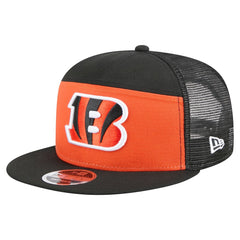 Cincinnati Bengals New Era Outdoor Split Panel 9FIFTY Snapback Hat