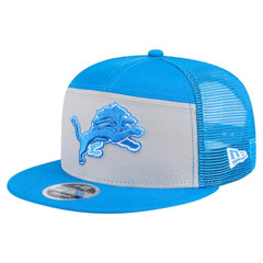 Detroit Lions New Era Outdoor Split Panel 9FIFTY Snapback Hat