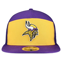 Minnesota Vikings New Era Outdoor Split Panel 9FIFTY Snapback Hat