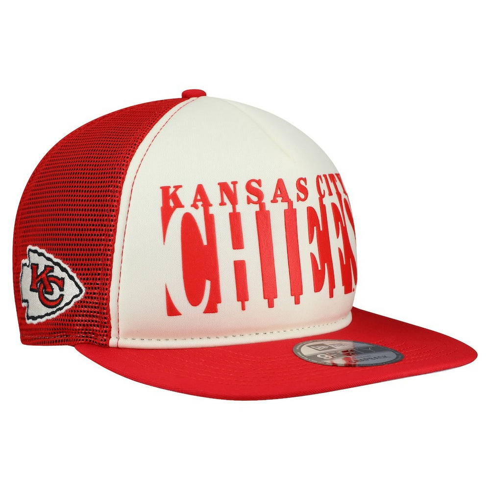 Kansas City Chiefs New Era Cutout A-Frame 9FIFTY Snapback Hat