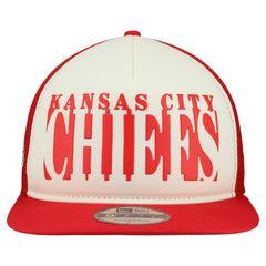 Kansas City Chiefs New Era Cutout A-Frame 9FIFTY Snapback Hat