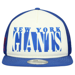 New York Giants New Era Cutout A-Frame 9FIFTY Snapback Hat