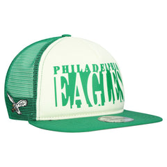 Philadelphia Eagles New Era Throwback Cutout A-Frame 9FIFTY Snapback Hat