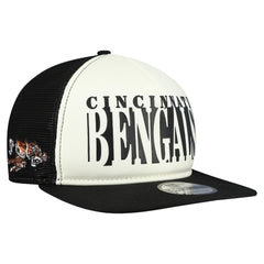 Cincinnati Bengals New Era Throwback Cutout A-Frame 9FIFTY Snapback Hat