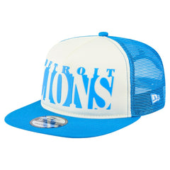 Detroit Lions New Era Cutout A-Frame 9FIFTY Snapback Hat