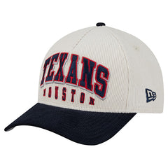 Houston Texans New Era Two-Tone Sided Corduroy 9FORTY A-Frame Adjustable Hat
